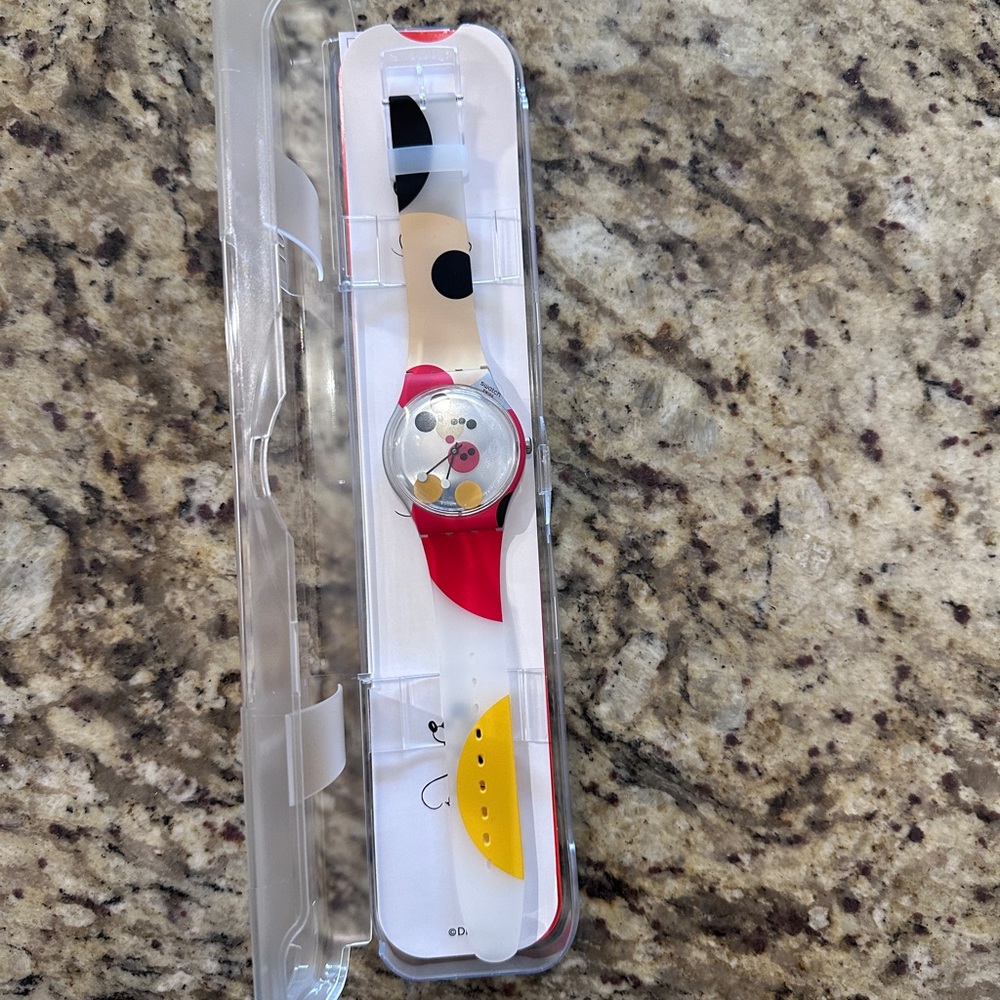 🔥Limited edition Damien Hirst x Mickey Mouse swatch watch NEW in box